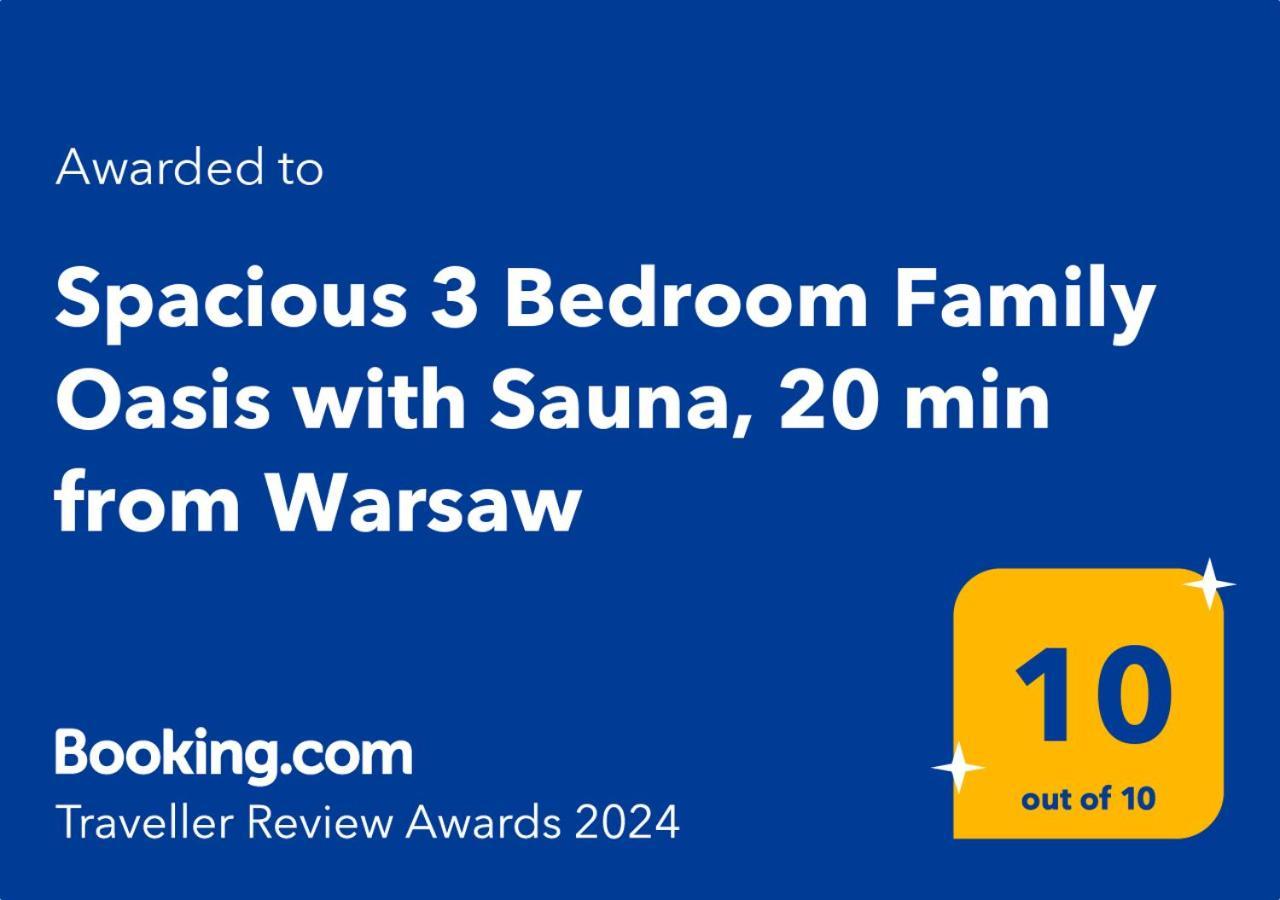 Spacious 3 Bedroom Family Oasis With Sauna, 20 Min From Warsaw Villa